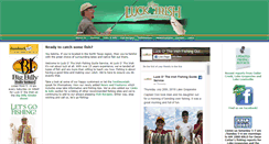 Desktop Screenshot of luckotheirish.net