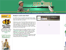 Tablet Screenshot of luckotheirish.net